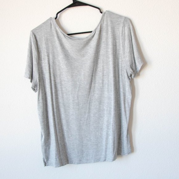 Banana Republic Threadsoft Scoop Neck Short-Sleeve Tee XS - Picture 4 of 4